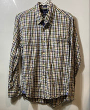 Load image into Gallery viewer, Tommy Hilfiger Mens Multicolor Plaid Cotton Long Sleeve Button-Up Shirt Size S
