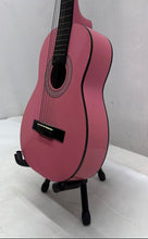 Load image into Gallery viewer, Main Street Kids Pink 6-Strings Beginners Classical Acoustic Guitar With Gig Bag
