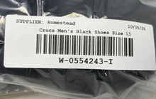 Load image into Gallery viewer, Crocs Mens Specialist II Vent Black Round Toe Slip-On Clog Shoes Size 13
