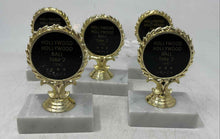 Load image into Gallery viewer, Edco Congratulations Hollywood Ball Take 2 1990 Award Trophies Set Of 5 Pcs
