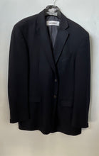 Load image into Gallery viewer, Geoffrey Beene Mens Blue Long Sleeve Notch Lapel Two-Button Blazer Size 46L
