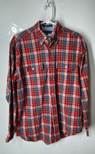 Load image into Gallery viewer, Tommy Hilfiger Mens Multicolor Plaid Cotton Long Sleeve Button-Up Shirt Size S
