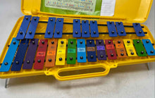 Load image into Gallery viewer, Angel 25 Note Multicolor Beginner Glockenspiel Xylophones With Case
