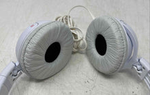 Load image into Gallery viewer, Sony ZX Series White Wired Adjustable Headband On-Ear Headphones Not Tested
