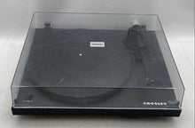 Load image into Gallery viewer, Crosley C6B-BK Black Belt Drive Bluetooth Turntable Record Player Not Tested
