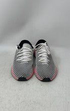 Load image into Gallery viewer, Adidas Womens Deerupt Runner Black Pink Lace-Up Low Top Running Shoes Size 6.5
