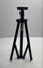 Load image into Gallery viewer, Hyper Tough Black Pan Tilt Handle Portable Adjustable Tripod Stand
