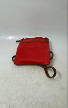 Load image into Gallery viewer, Michael Kors Womens Kempton Red And Brown Adjustable Strap Crossbody Purse
