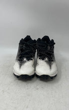 Load image into Gallery viewer, Under Armour Boys Spotlight Franchise RM 2.0 Black White Football Cleats Sz 1.5Y

