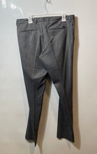 Load image into Gallery viewer, Hugo Boss Mens Gray Slash Pockets Flat Front Straight Leg Dress Pants Size 36R
