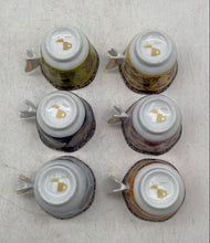 Load image into Gallery viewer, Lot Of 10 Pcs Multicolor Ceramic Classic Coffee &amp; Tea Demitasse Cup &amp; Saucer
