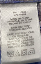 Load image into Gallery viewer, Michael Kors Mens Blue And White Plaid Print Cotton Button-Up Shirt Size M
