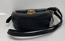 Load image into Gallery viewer, Steve Madden Womens Black Adjustable Strap Top Handle Crossbody Bag With Tags
