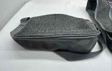 Load image into Gallery viewer, Lot Of 3 Pcs Oscar De La Renta Gray Classic Suitcase And Garment Bag Set
