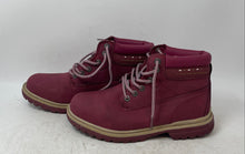 Load image into Gallery viewer, Mishansha Mens Red Leather Waterproof Non-Slip Ankle Winter Boots Size EUR 40
