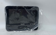 Load image into Gallery viewer, Philips PD7012/37 Black 7 Inch Screen AV Output Portable DVD Player Untested
