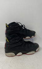 Load image into Gallery viewer, Nike Kids Air Jordan 6 Rings 323419-063 Black Lace-Up Sneaker Shoes Size 5.5Y
