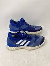 Load image into Gallery viewer, Adidas Mens Adizero Ubersonic 3.0 Clay EH2872 Blue White Sneakers Shoes Size 6.5
