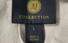 Load image into Gallery viewer, JM Collection Womens Beige Studded Pull-On Capri Pants Size Large With Tag
