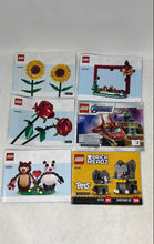 Load image into Gallery viewer, Lot Of 13 Pcs Lego Assorted Multicolor Various Instruction Manuals
