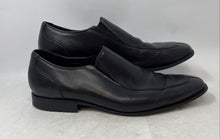 Load image into Gallery viewer, Cole Haan Mens Black Leather Apron Toe Slip-On Loafer Dress Shoes Size 13M
