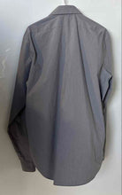 Load image into Gallery viewer, Calvin Klein Mens Gray Slim Fit Long Sleeve Collared Dress Shirt Size Large
