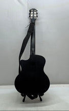 Load image into Gallery viewer, Classical Brown 6-String Right-Handed Cutaway Acoustic-Electric Guitar
