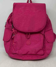 Load image into Gallery viewer, Kipling Womens Pink Adjustable Strap Inner Pockets Shoulder Backpack
