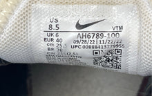 Load image into Gallery viewer, Nike Womens Air Max 270 AH6789-100 White Round Toe Lace-Up Tennis Shoes Size 8.5
