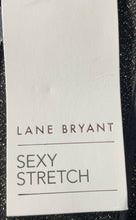 Load image into Gallery viewer, Lane Bryant Womens Black Stretch Sparkle Single Breasted Blazer Size 14 With Tag
