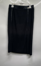 Load image into Gallery viewer, Marc New York Womens Black Ribbed Pull-On Straight &amp; Pencil Skirt Size M
