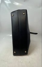 Load image into Gallery viewer, Womens Gray Black Inner Pockets Bottom Studs Shoulder Strap Zipper Hobo Bag
