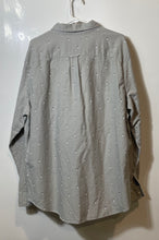Load image into Gallery viewer, American Eagle Outfitters Mens Gray Printed Cotton Button-Up Shirt Size XL
