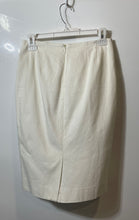 Load image into Gallery viewer, The Limited Womens White Regular Fit Back Zipper Straight &amp; Pencil Skirt Size 0

