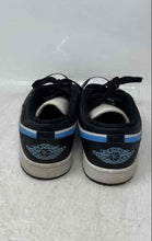 Load image into Gallery viewer, Nike Womens Air Jordan 1 Low Black Blue White Lace-Up Sneaker Shoes Size 8
