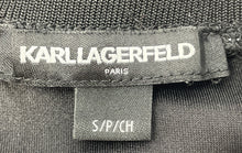 Load image into Gallery viewer, Karl Lagerfeld Womens Black Long Sleeve Crew Neck Pullover Sweatshirt Size S
