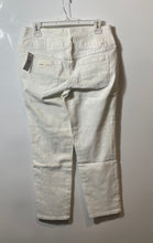 Load image into Gallery viewer, Jag Jeans Womens White Pull On Stretch High Waisted Ankle Pants Size 10 With Tag
