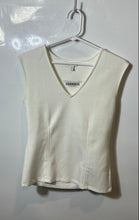 Load image into Gallery viewer, Banana Republic Womens White Sleeveless V-Neck Pullover Tank Top Size XS
