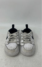Load image into Gallery viewer, Nike Kids Air Jordan 1 Low White Leather Slip-On Sneaker Shoes Size 6C
