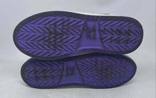 Load image into Gallery viewer, Zara Mens Purple &amp; White Leather Lace-Up Sneaker Shoes Size 45
