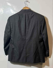 Load image into Gallery viewer, Authentic Burberry London Mens Dark Gray Printed 2-Button Blazer Size EUR 40
