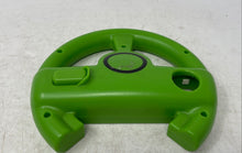 Load image into Gallery viewer, Nintendo Wii Green Steering Wheel Controller For Madagascar Kartz Game
