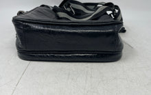 Load image into Gallery viewer, RBL Womens Black Leather Inner Pockets Adjustable Strap Crossbody Bag
