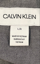 Load image into Gallery viewer, Calvin Klein Mens Gray Long Sleeve Collared Regular Fit Button-Up Shirt Size L
