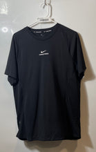 Load image into Gallery viewer, Nike Mens Pro Training Black Dri-Fit Short Sleeve Crew Neck T-Shirt Size Large
