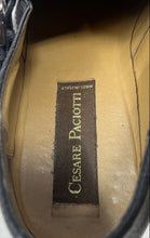 Load image into Gallery viewer, Cesare Paciotti Mens Black Leather Square Toe Monk Strap Dress Shoes Size 9
