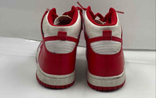 Load image into Gallery viewer, Nike Kids Dunk High DB2179-106 Red White Leather Lace-Up Sneaker Shoes Size 7Y
