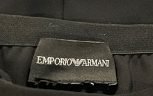 Load image into Gallery viewer, Emporio Armani Womens Black Stretch Skinny Leg Trouser Pants No Size
