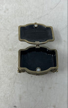 Load image into Gallery viewer, Vintage Antique Design &amp; Finish Gold-Tone Small Metal Jewelry Trinket Box
