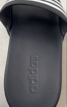 Load image into Gallery viewer, Adidas Unisex Adilette JS4313 Black White Open Toe Slip-On Slide Sandals Size 11
